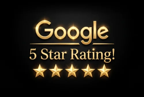 5 Stars on Google